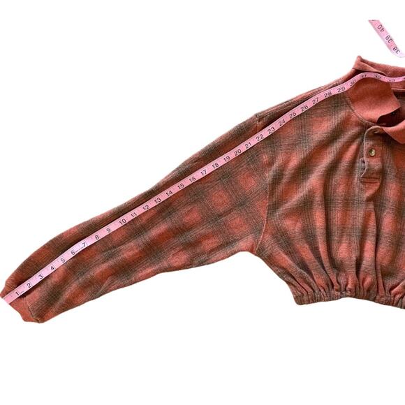 y2k plaid crop top | gilmore girls inspo | fall outfits | custom reworked fits - Picture 8 of 9